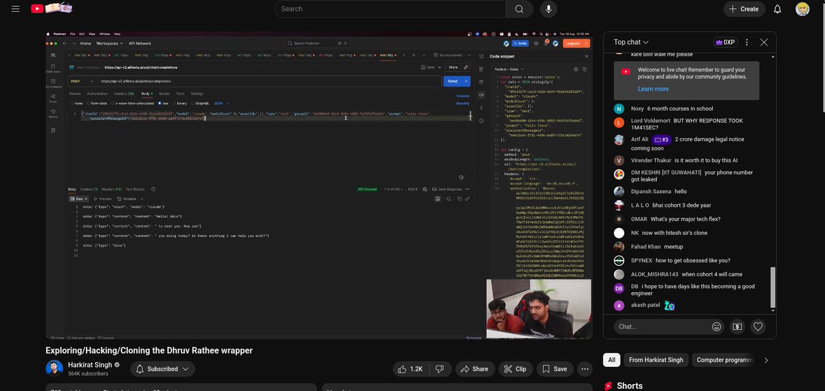 Skyhero_root's tweet photo. This was super fun to watch and also educational at the same time 😁 @kirat_tw https://t.co/IWDgjBgMFF