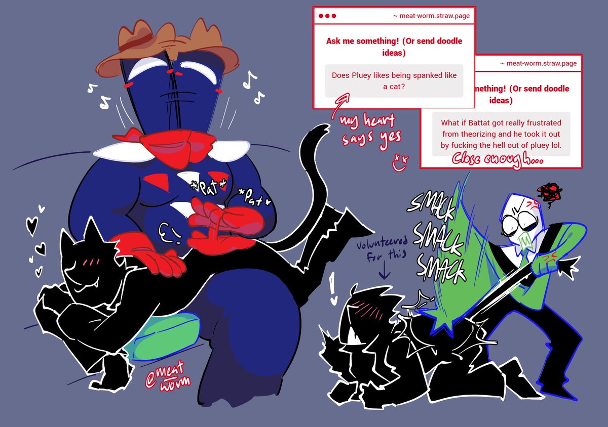 one of them wouldn't hurt a fly, the other one has enough pent-up aggression to solo the knight with nothing but a lead pipe #deltaruined #mikeycule #mikepolycule #feedbackloop #meatwormart