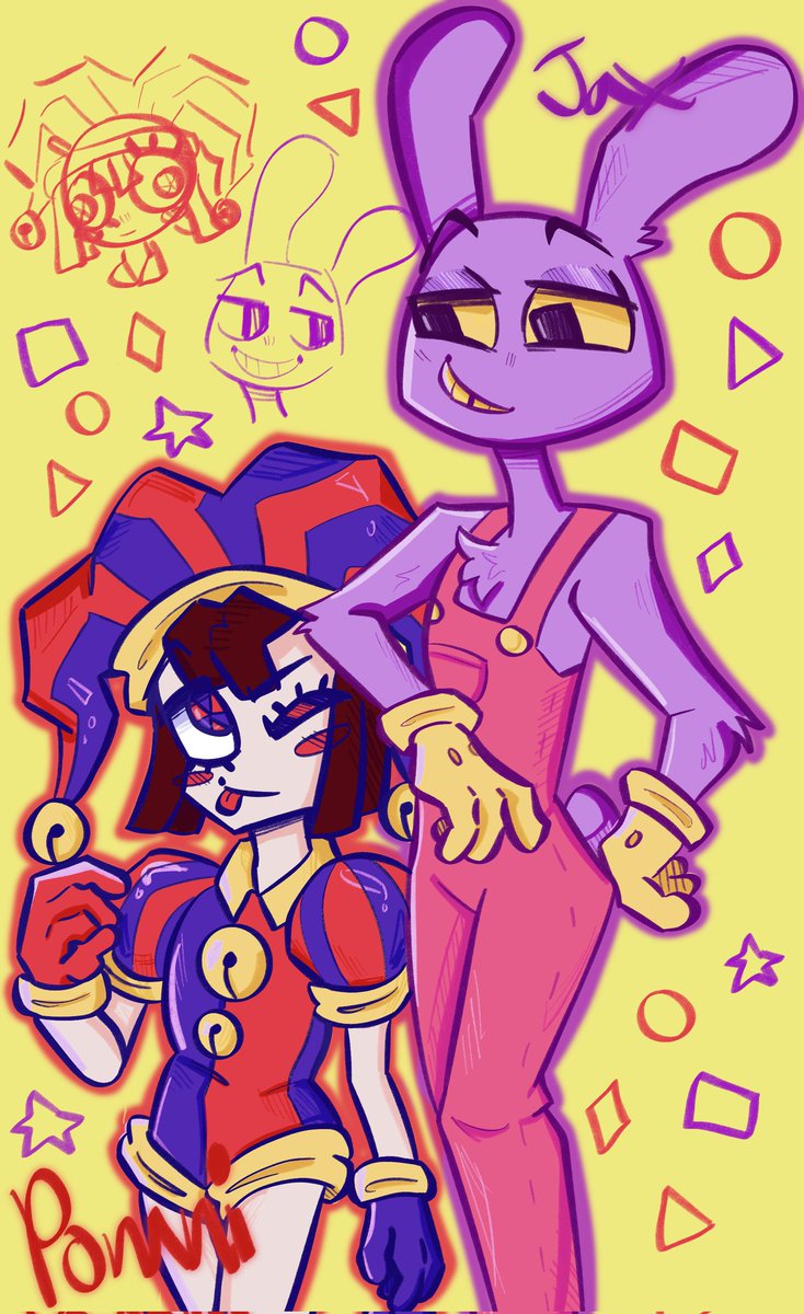 So glad they are besties forever and nothing bad happened 

#funnybunny
#TheAmazingDigitalCircus 
#TADC