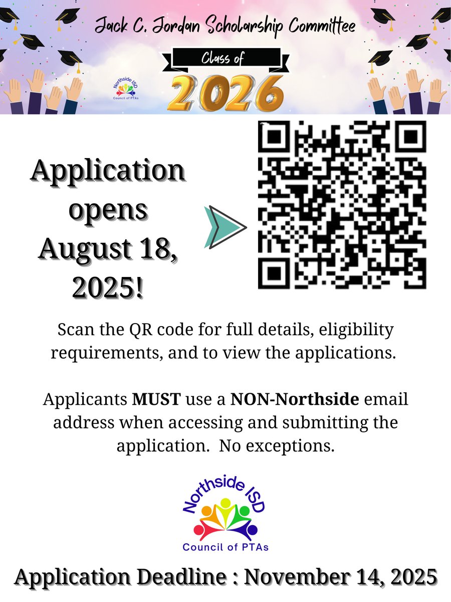 Husky Career Center (@career_holmes) on Twitter photo Seniors! Today the Jack C. Jordan Scholarship opens! Make sure to use your personal email and you must be a member of our campus PTSA. See flyer below for details! <a href="/NISDHolmes/">NISD Holmes</a> <a href="/nisd_nsite/">nisd_nsite</a> <a href="/HolmesCounselor/">Holmes/NSITE_Counseling</a> <a href="/AvidHolmes/">HolmesAVID</a> Seniors! Today the Jack C. Jordan Scholarship opens! Make sure to use your personal email and you must be a member of our campus PTSA. See flyer below for details! <a href="/NISDHolmes/">NISD Holmes</a> <a href="/nisd_nsite/">nisd_nsite</a> <a href="/HolmesCounselor/">Holmes/NSITE_Counseling</a> <a href="/AvidHolmes/">HolmesAVID</a>