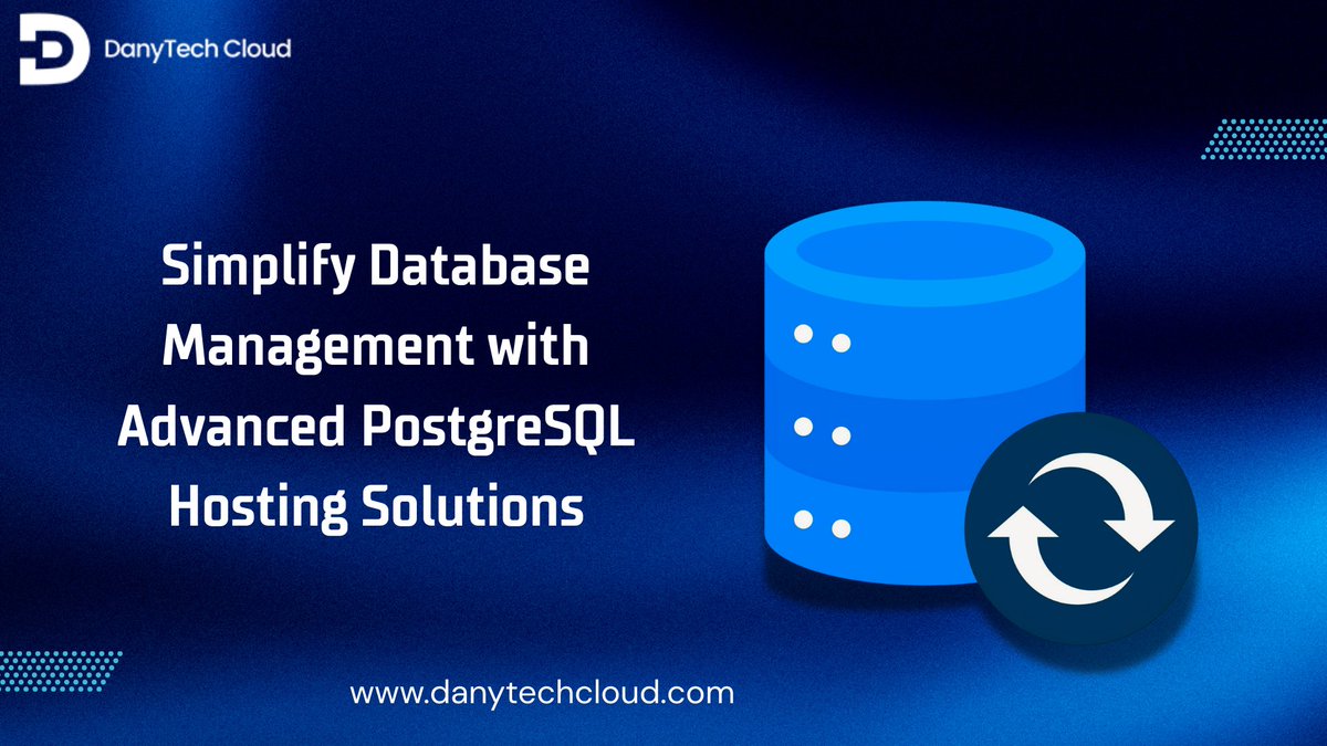 DanyTechCloud's tweet image. Tired of dealing with complicated database management? Check out our advanced PostgreSQL hosting solutions at DanyTech Cloud! Let us simplify things for you.

Visit for more: danytechcloud.com

#postgresql #databasemanagement #danytechcloud #postgres