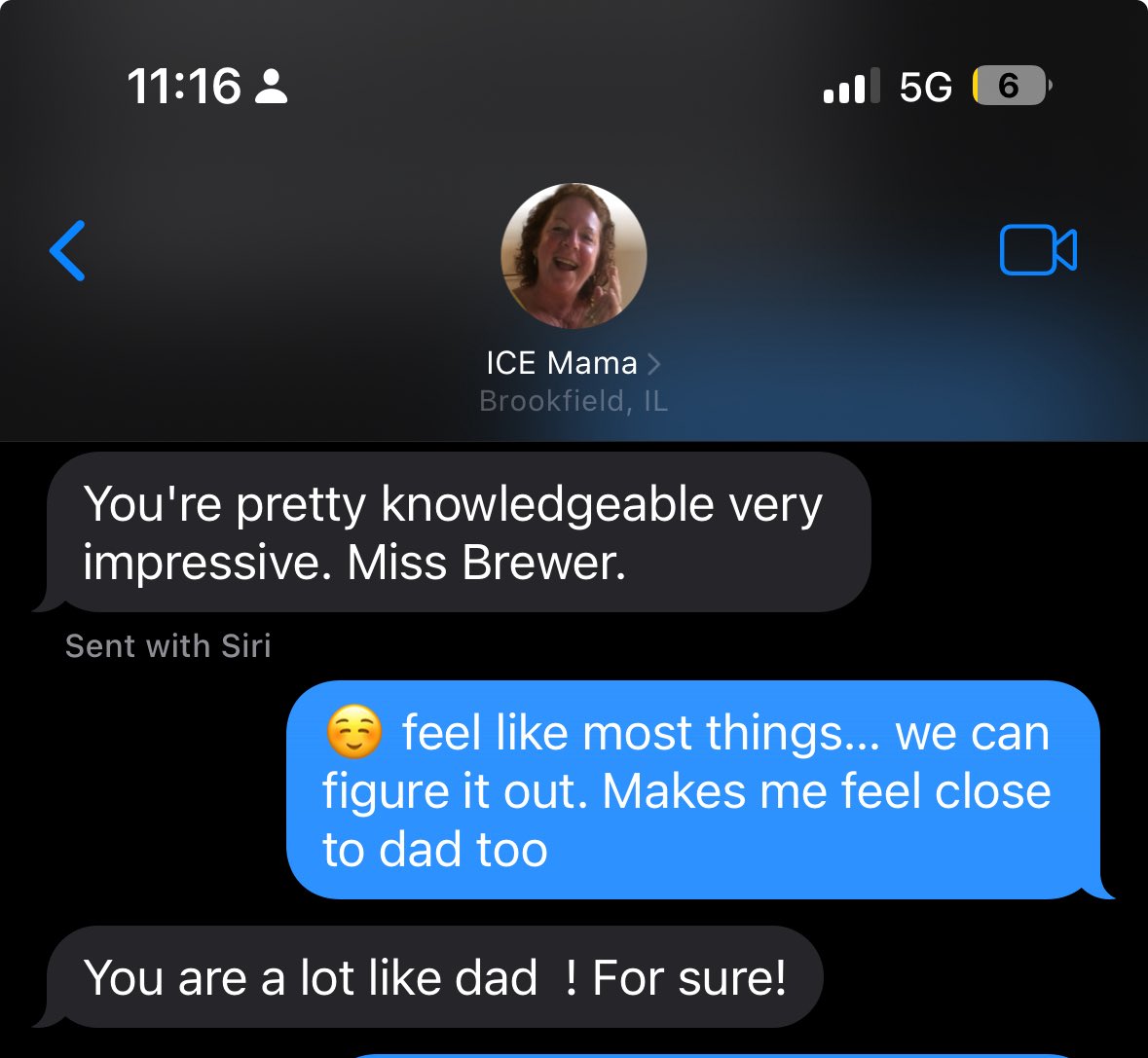 BridgetBrew's tweet photo. Things that… just don’t matter the way they do until you know life without your dad. ❤️‍🩹one of the best things my mom could tell me is she sees my dad in me ❤️❤️🥰 https://t.co/JWgqkphKV6