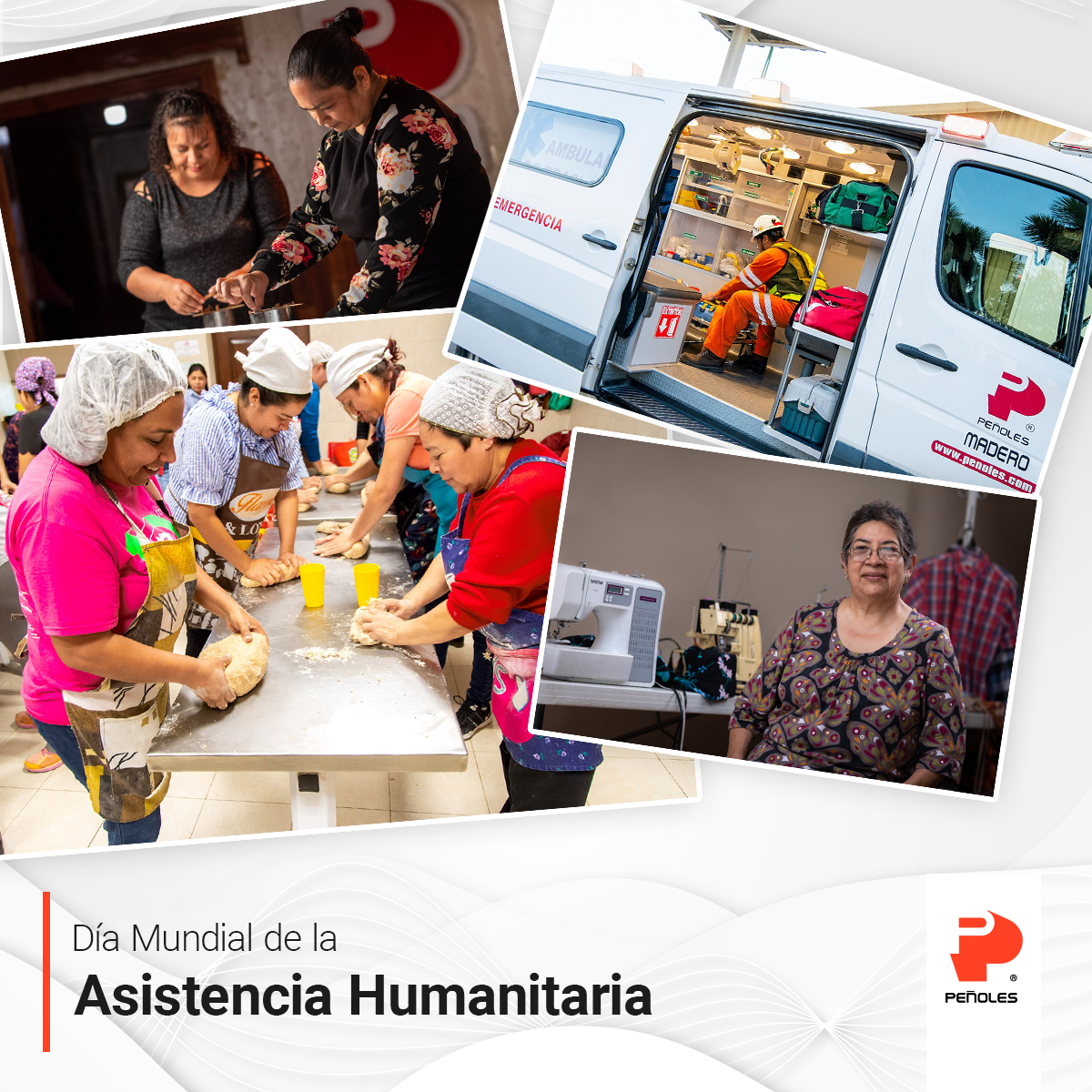 En #IndustriasPeñoles, implementamos programas sociales para apoyar a las comunidades donde tenemos operaciones.