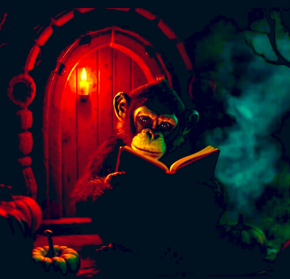 rhondanight1's tweet photo. @UpstartRadio #MonkeyMondays… 🪄🪄🪄
#MonkeyMadness …🐒🫶🏼🌟
#BadAssMotherfuckers  …🗡️
#UpstartRadio…✨🧬✨🫡✨ https://t.co/ctL9FyPQfv