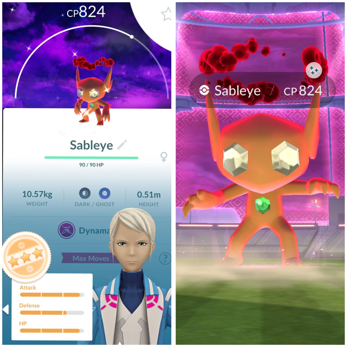 Happy 💙💎 
Background Shiny Sableye