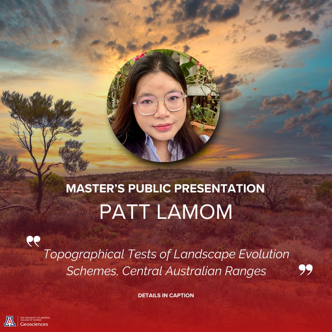 University of Arizona Geosciences tweet media