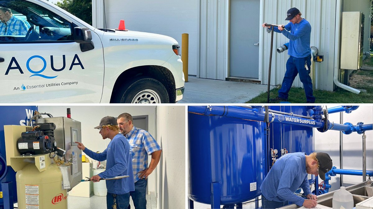 We are proud to announce the completion of a water treatment and elevated tank improvement project at our Eastwood Manor system in IL! Upgrades to the system include a new iron filtration system, which will improve #WaterQuality for customers.

Learn more: bit.ly/4oVajFt