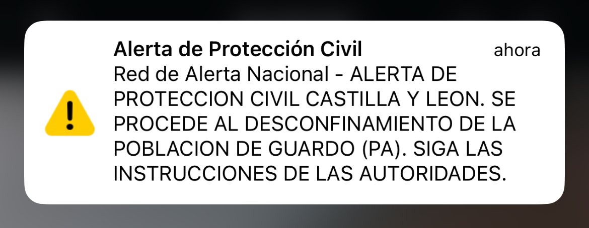 #IFCanalejas #Guardo #Palencia
Desconfinado Guardo, abierta la entrada. 💪🏼