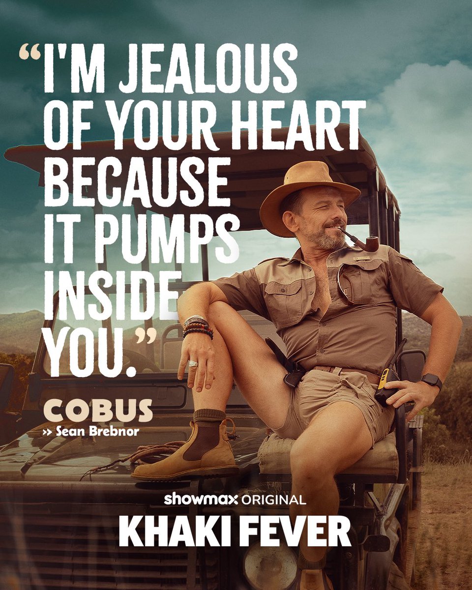 Meet Cobus. The dagga boy ranger in Khaki Fever.

“Hierdie oom het nog stoom!”

World Premiere:  <a href="/silwerskermfees/">Silwerskermfees</a> 
22 August 2025 
23 August 2025

Streaming:  <a href="/showmaxonline/">Showmax South Africa</a> 
5 September 2025 

#khakifevershowmax
#showmaxandskommel
#khakifeverfilm
#WildAnimalsWilderRangers