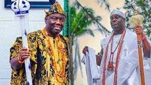 SaharaReporters's tweet image. Alaafin Of Oyo Gives Ooni Of Ife 48 Hours To Revoke Okanlomo Of Yorubaland Title Conferred On Sanusi ‘Ilaji’ Or Face Consequences | Sahara Reporters bit.ly/41csI6f