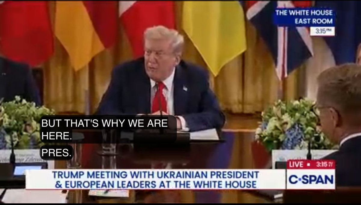 joelpollak's tweet image. The media trashed Trump after Friday as if he had somehow rolled over for Putin by meeting with him. And yet here he is with the impressive display of uniting Europe and the U.S. behind Ukraine, and peace is actually a possibility. It’s been too long since we had this leadership.