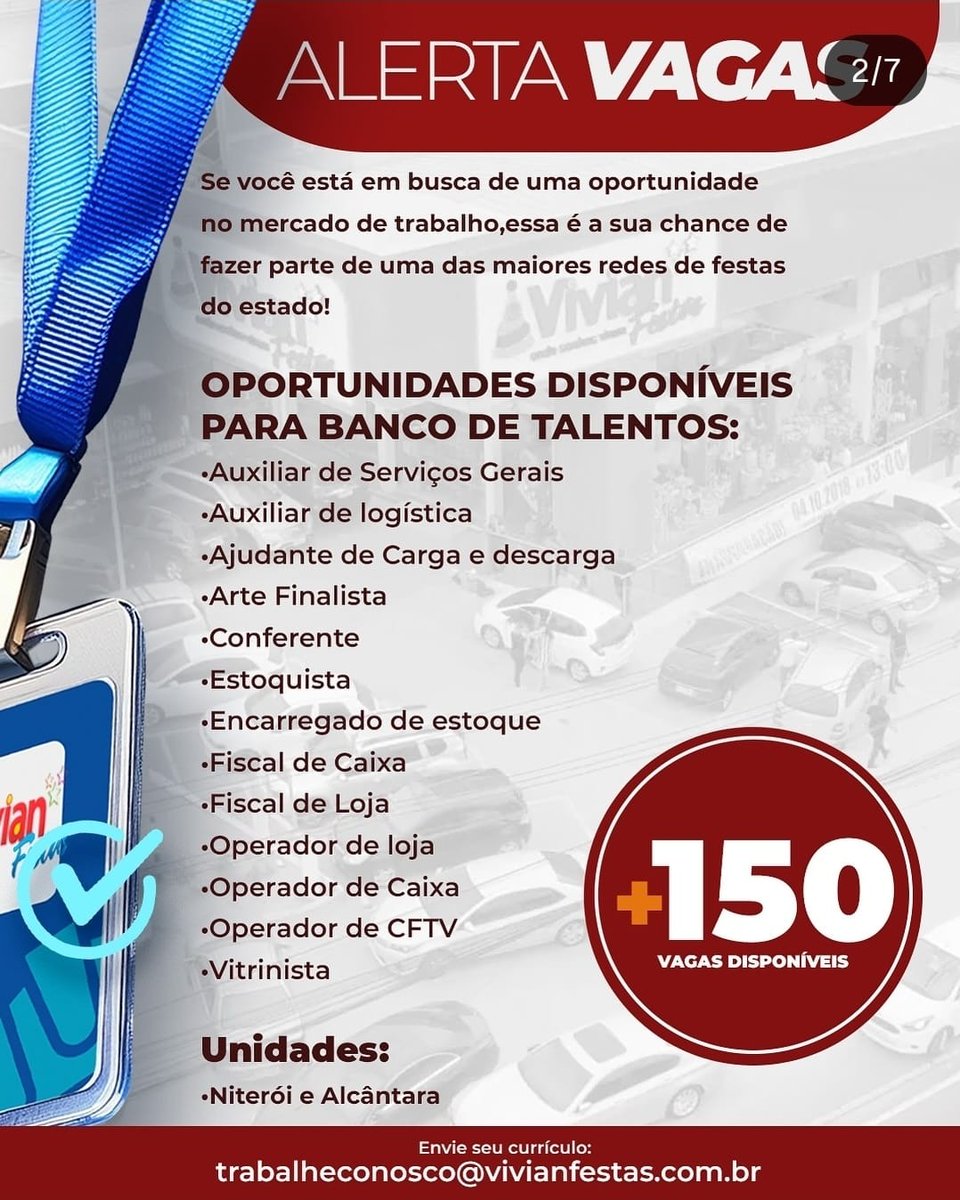 mtts94's tweet photo. Mais de 150 oportunidades na Vivian Festas ⤵️⤵️⤵️ https://t.co/a9hUjlcoBw