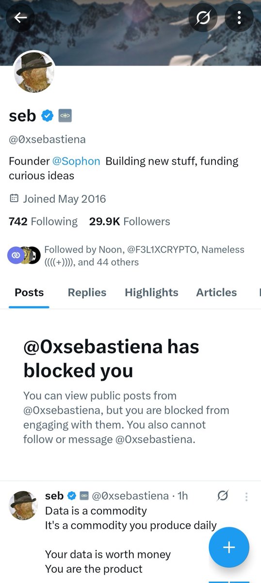 Lol, Block the users if you can't Have Balls to Answer. well done <a href="/0xsebastiena/">seb</a>, Looks like all the node projects are scammers.......