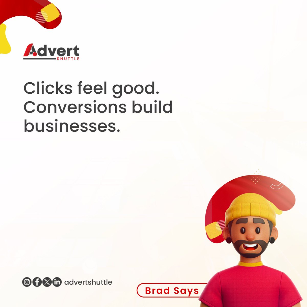 AdvertShuttle's tweet image. The truth is, high traffic means nothing without high impact.

Our strategies go beyond likes and clicks, we help you turn digital attention into real action.

 #AdvertShuttle #MarketingThatConverts #SmartTechMoves