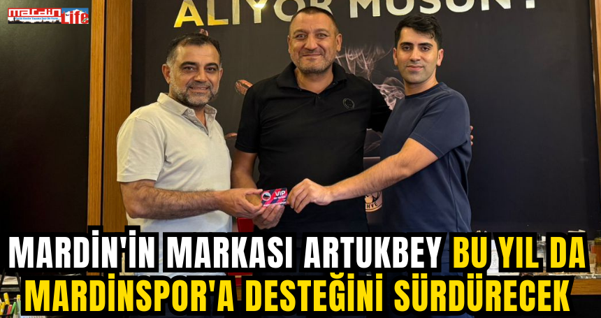 Mardin'in markası Artukbey bu yıl da Mardinspor'a desteğini sürdürecek

mardinlife.com/spor/mardin-in…