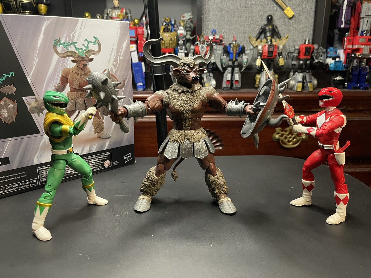 Johnnybots1's tweet image. Before and after 
#PowerRangers #LightningCollection