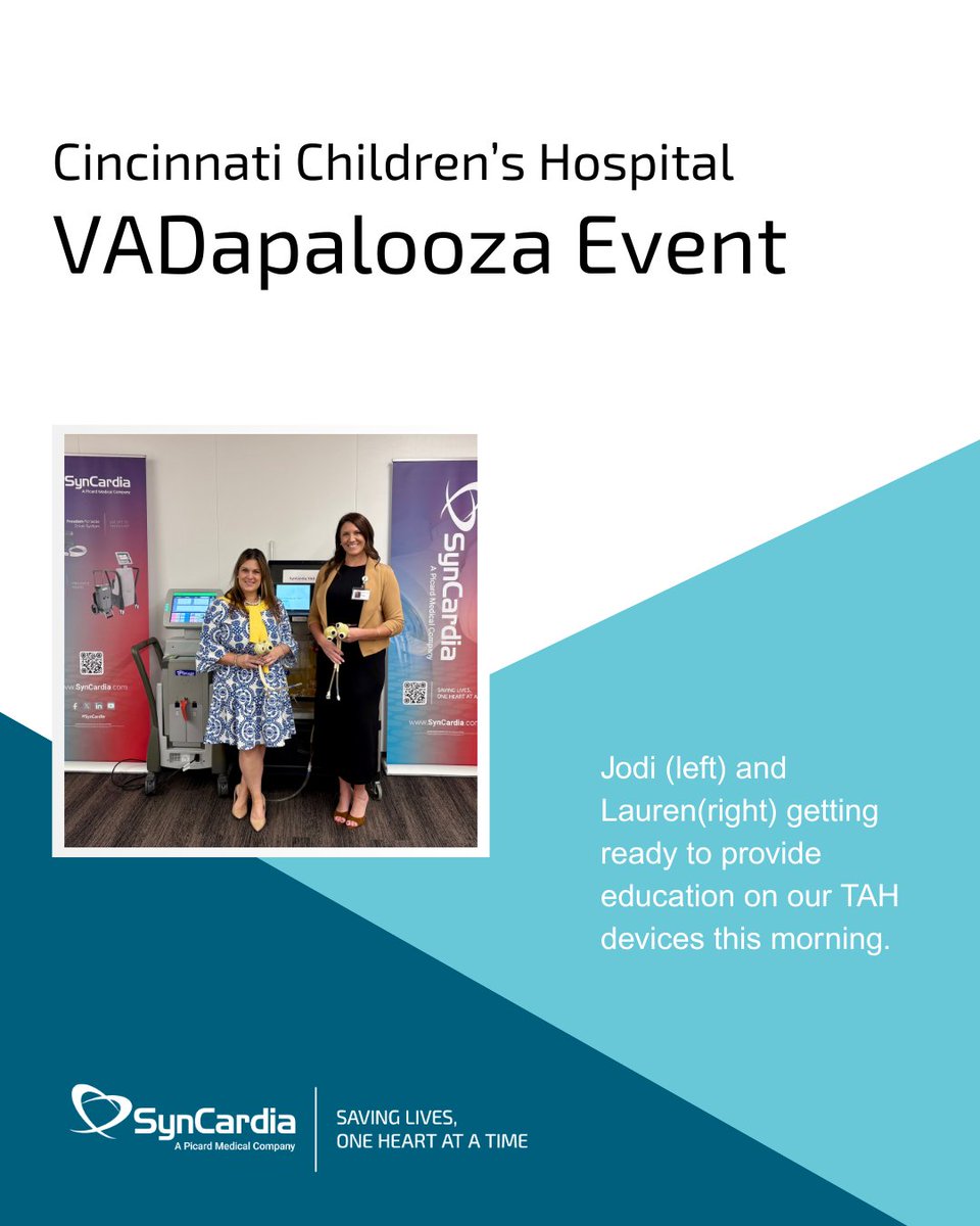 Big smiles from our team at VADapalooza! 

Proud to join other innovators in supporting VAD teams and the patients they care for.
#syncardia #syncardiacares