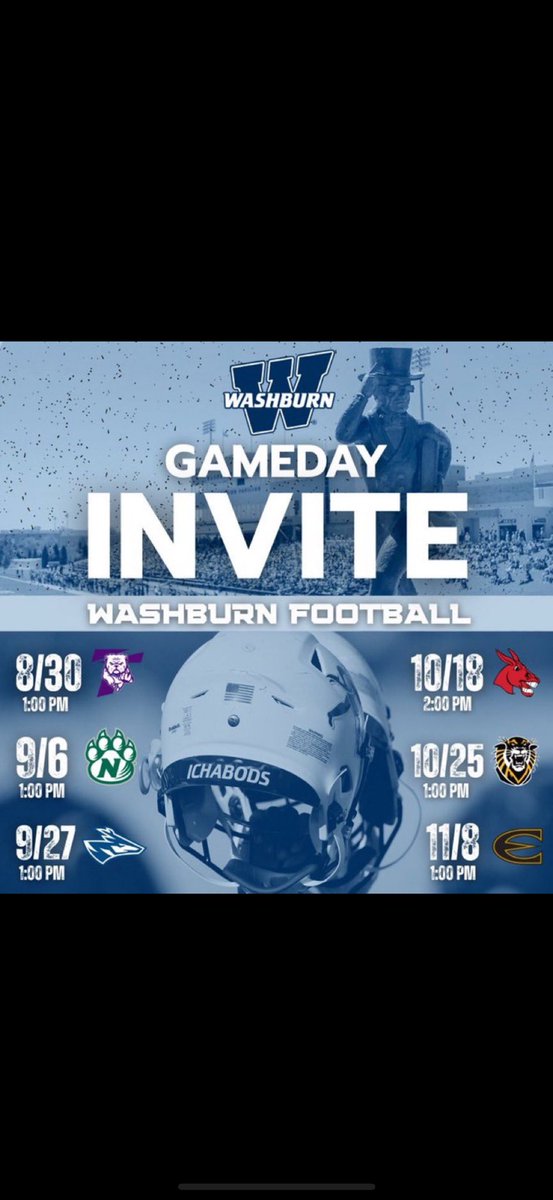 Thank you <a href="/CoachSharpWU/">Coach Ross Sharp</a> for the game day invite, I’m excited to be out this fall !!

<a href="/CoachMalone816/">Drew Malone</a> <a href="/CoachALierman/">Coach Lierman</a> <a href="/JPRockMO/">JP Rock</a> <a href="/statnitee/">Statnite</a> <a href="/coach_bolling/">Adam Bolling</a> <a href="/RecruitLNEagles/">Liberty North Football Recruiting</a> <a href="/LNEagleFootball/">Eagle Football</a> #NARROW
