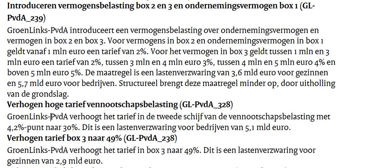 KoertsNiels's tweet image. Ik verwijs u door naar pagina 29 van de doorberekeningen van het CPB bij de GL-PVDA.
