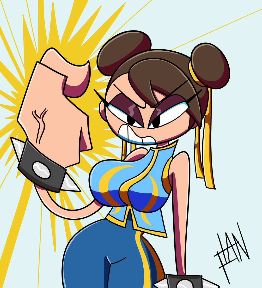 Hey!! #Chunli #StreetFighter #arte