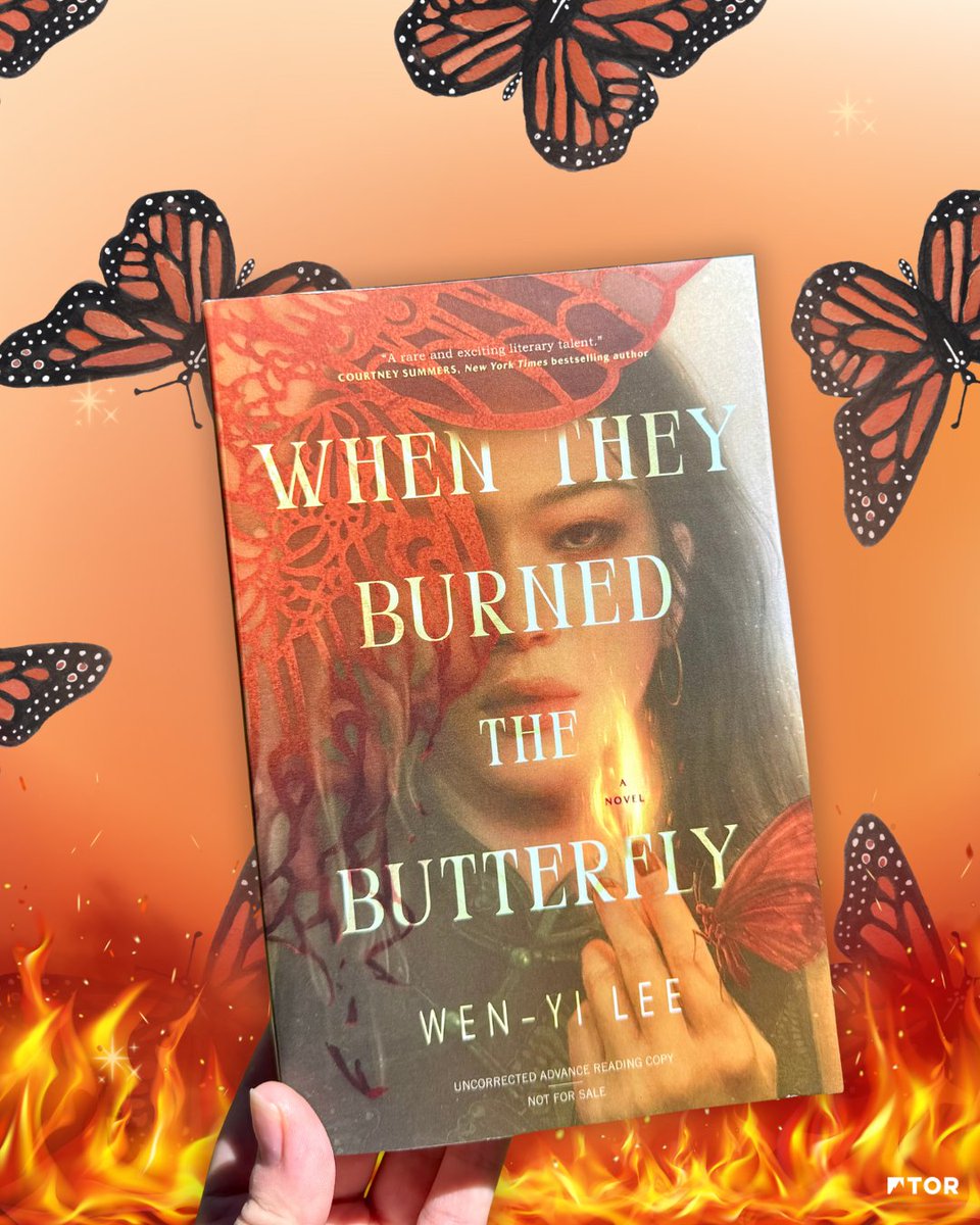 Who's ready for a #sweepstakes?! Today, we're giving YOU the chance to win an ARC of #WhenTheyBurnedtheButterfly by Wen-Yi Lee! ⁣

Follow, like, and repost to enter! Good luck!

#WhenTheyBurnedtheButterflySweeps