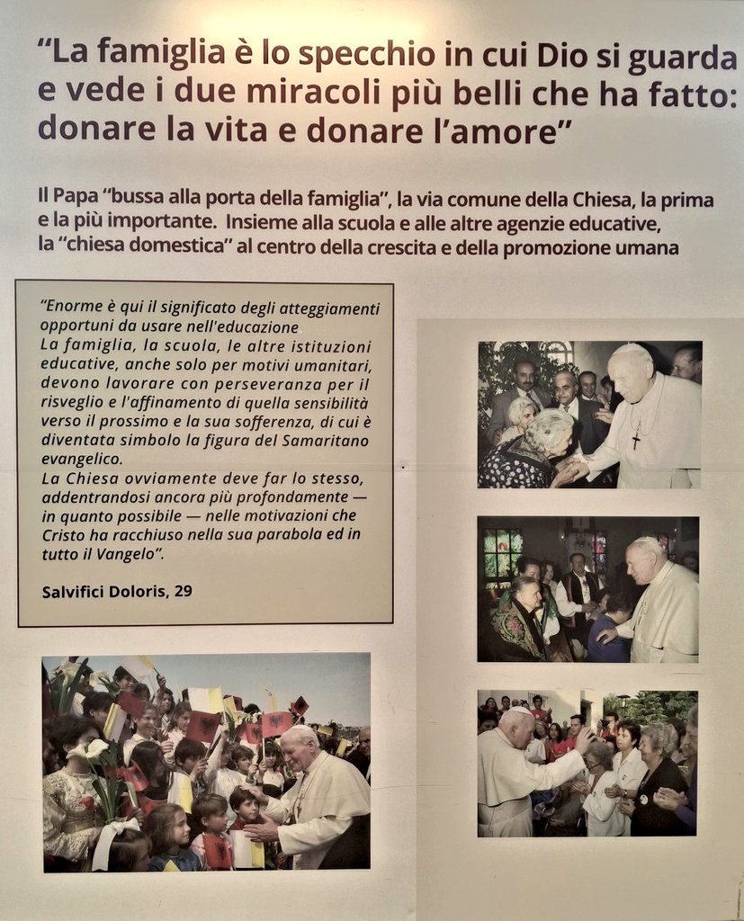 bertero_g's tweet photo. Caro il nostro Papa Santo!
Ha speso tutta la sua vita per proteggere e promuovere la #famiglia!
#GPII https://t.co/KWVnNFa60G