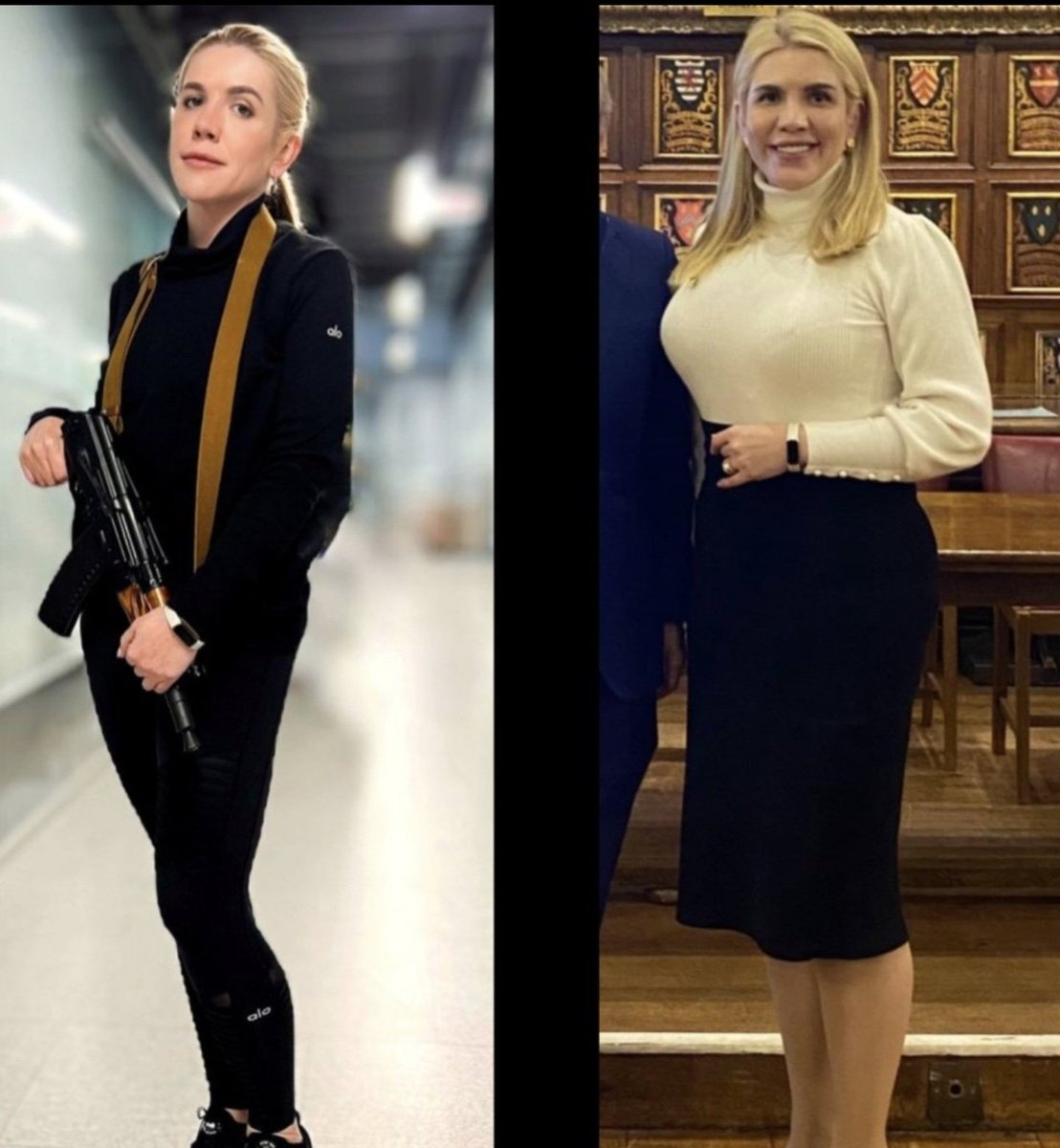 So here we have Ukrainian MP Kira Rudik before and after getting her hands on US taxpayers money.

I wonder what she spent her first paycheck on.....