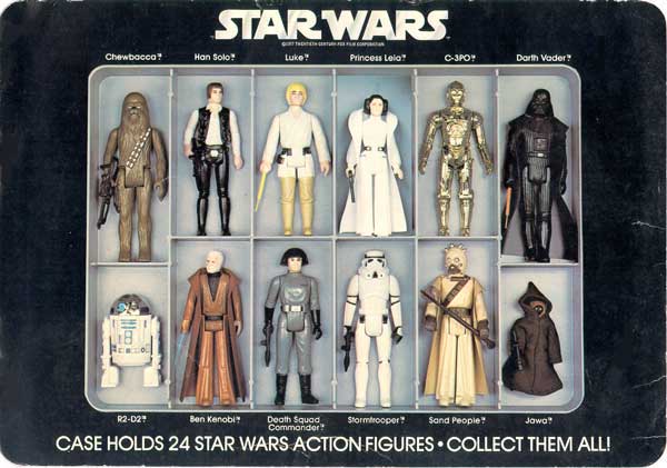 Kenner's Star Wars vinyl collector's case for action figures. This was perfect for your figures in 1978, plus you had the great insert with all the figures pictured. The insert was part of Kenner's collect ALL mentality that they did so well back then. #starwars #kenner