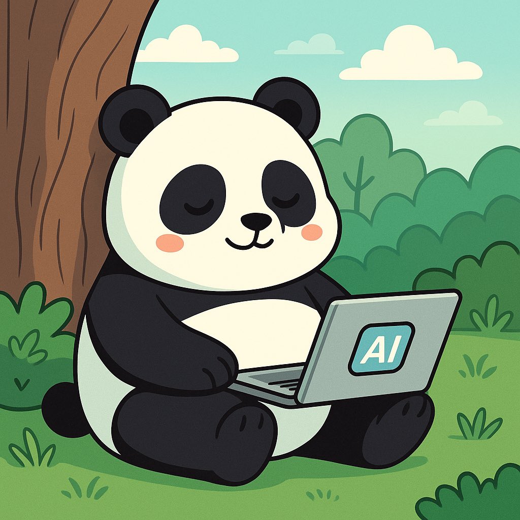AiPand94676's tweet image. 🚨 NEW AI ALERT
It’s not ChatGPT. It’s not OpenAI.
It’s PandAI – the only AI powered by naps &amp;amp; bamboo.
🐼💤 Coming tomorrow on pump.fun
#Solana #PANDAI #LazyTech