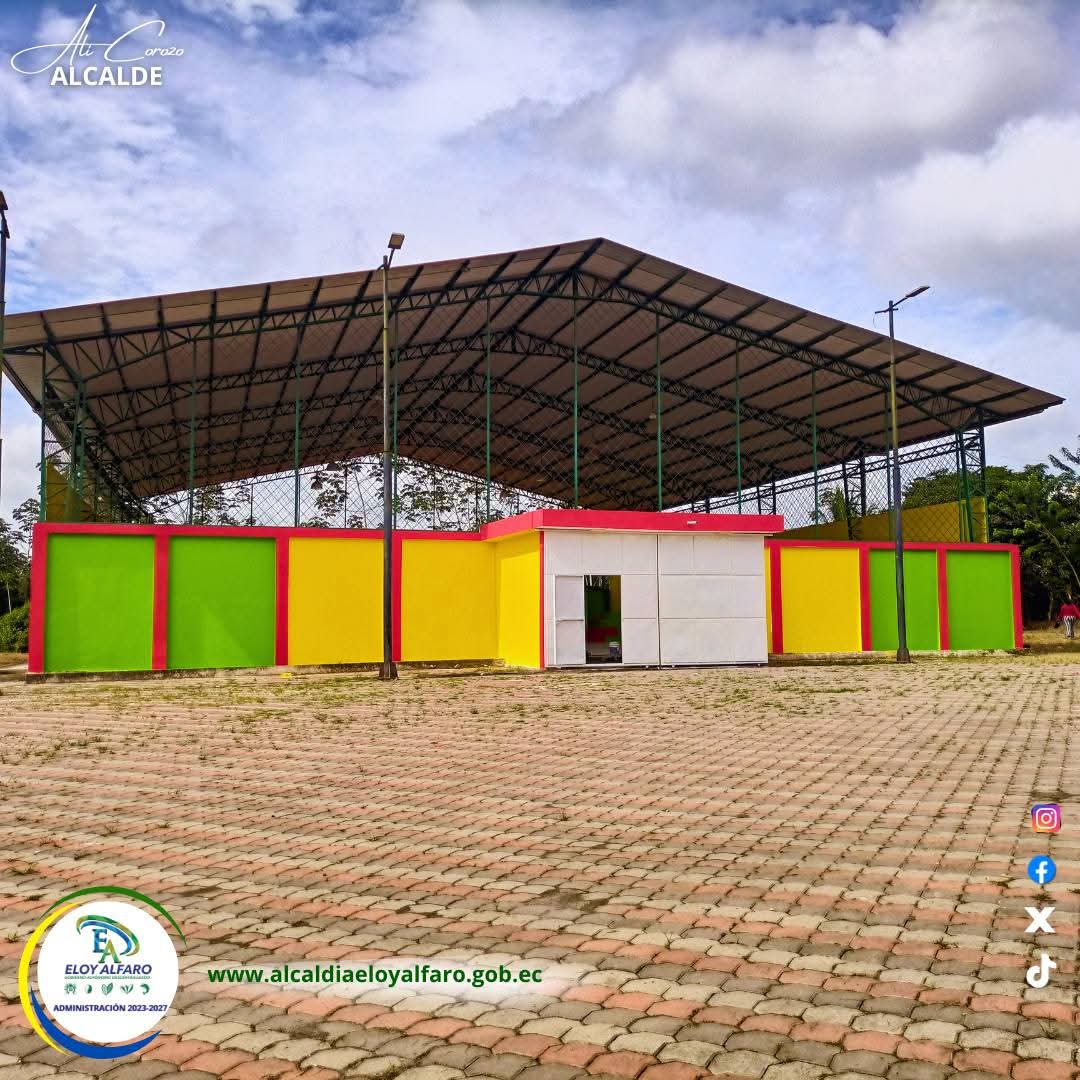 GadEloy_Alfaro's tweet image. El coliseo de la parroquia de Maldonado se acondicionó gracias al trabajo articulado entre el Municipio y la Junta Parroquial, uniendo esfuerzos para brindar un espacio digno y moderno para la comunidad.
 #ProgresoParaTodos #TrabajoArticulado