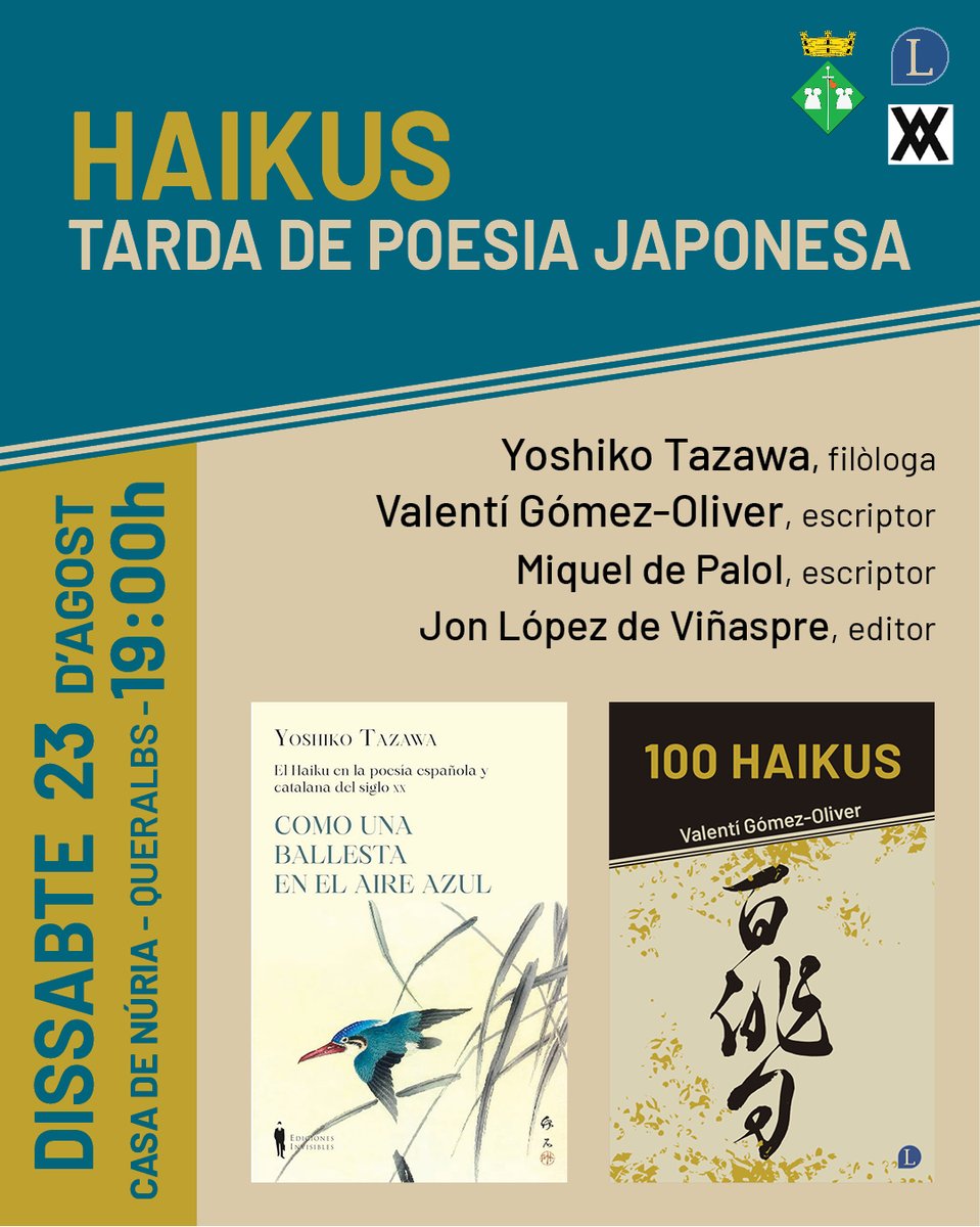 Cartell de luxe aquest dissabte a Queralbs! 
Tornem a la segona terra de l'enyorat Ko Tazawa...
<a href="/ComiQueralbs/">COMI QUERALBS</a> <a href="/miqueldepalol/">Miquel de Palol</a> <a href="/nacioripolles/">NacióRipollès</a> <a href="/elpunt/">El Punt Avui Girona</a> <a href="/DiarideGirona/">Diari de Girona</a>