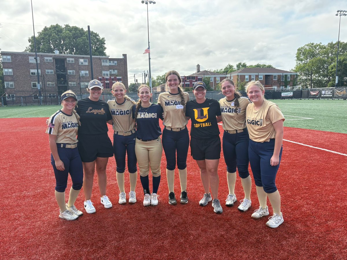 Had a great time at <a href="/RamblersSB/">Loyola Softball</a> camp this weekend. Learned a lot and spent time with some awesome teammates. <a href="/LUCCoachAbbott/">Alicia Abbott</a>
<a href="/CoachWoo24/">Alaynie Woollard</a> <a href="/ava_walker8/">Ava Walker</a>
<a href="/HarlowEstes4/">Harlow Estes</a>
<a href="/mallorie_rose32/">Mallorie Rose</a>
<a href="/MaciHanlin2027/">Maci Hanlin</a>
<a href="/IMGZachary09/">Indiana Magic Gold 27/28 - Zachary</a> <a href="/MagicGoldSB/">IN Magic Gold-Green</a>