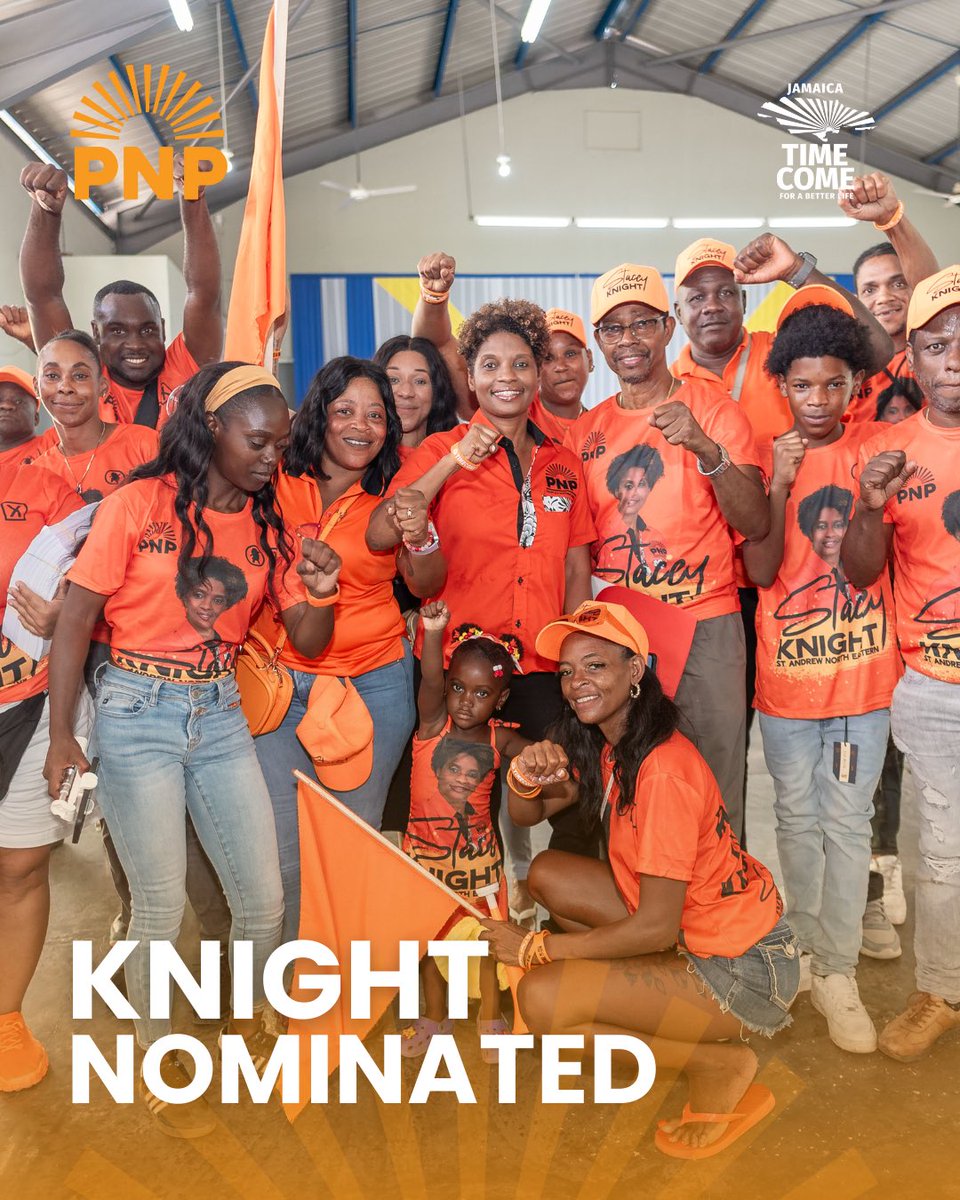 staceyknightpnp's tweet photo. St. Andrew North Eastern; let’s move Right with Knight! ✊🏾🧡 https://t.co/zCeun6ZxNa