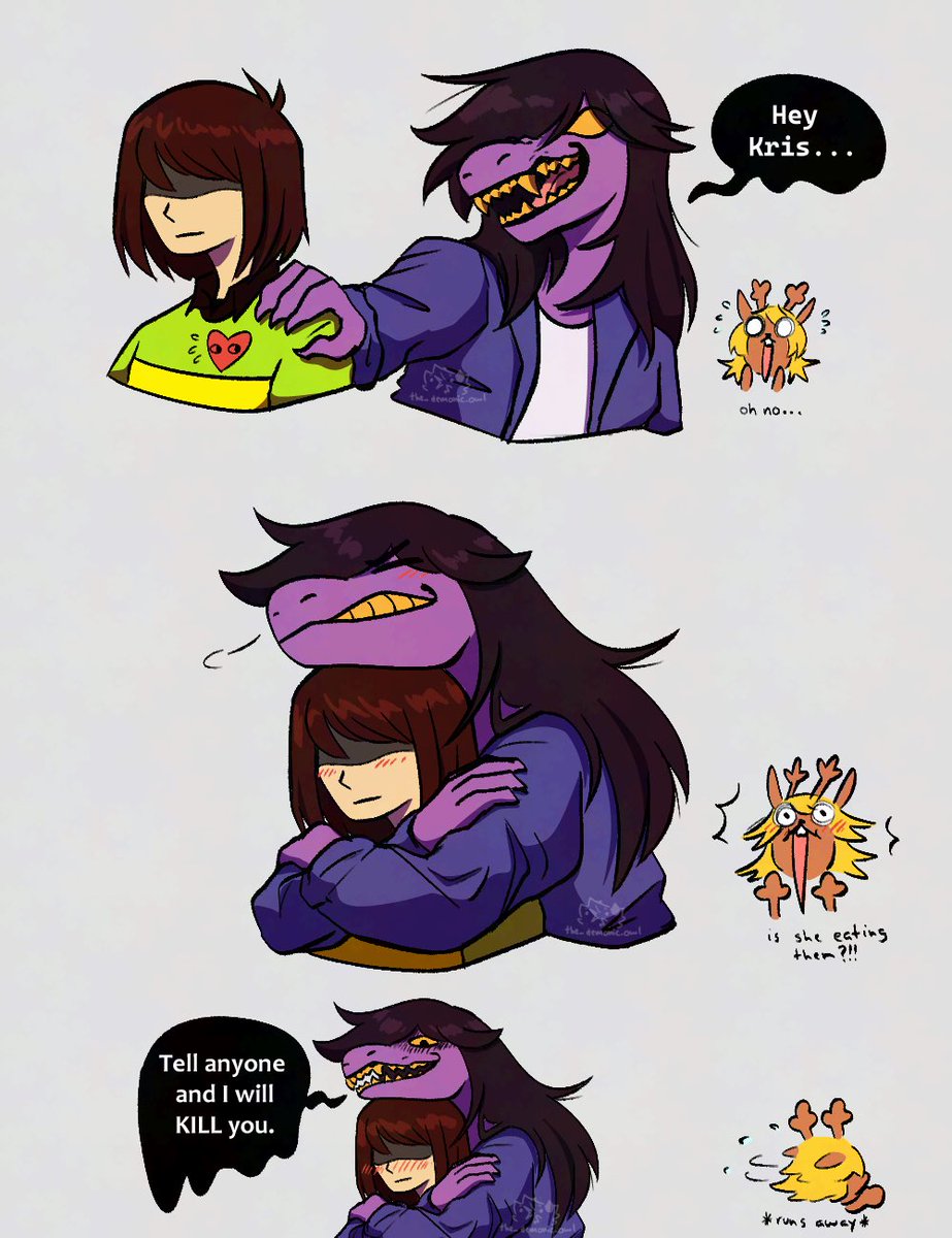 Susie DESTROYS Kris (and uh Noelle is there I guess)

#DELTARUNE
