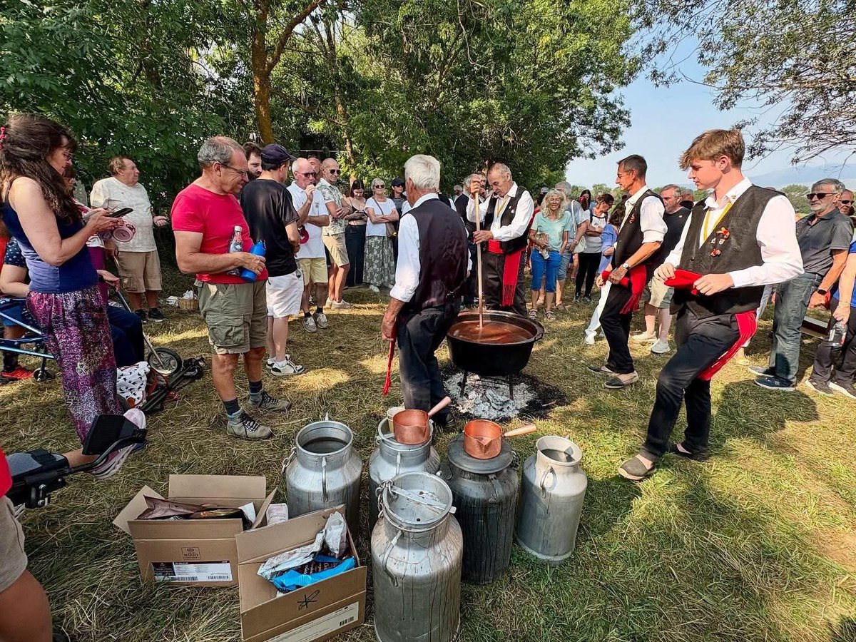 Xicolatada a Palau de Cerdanya, Catalunya Nord.