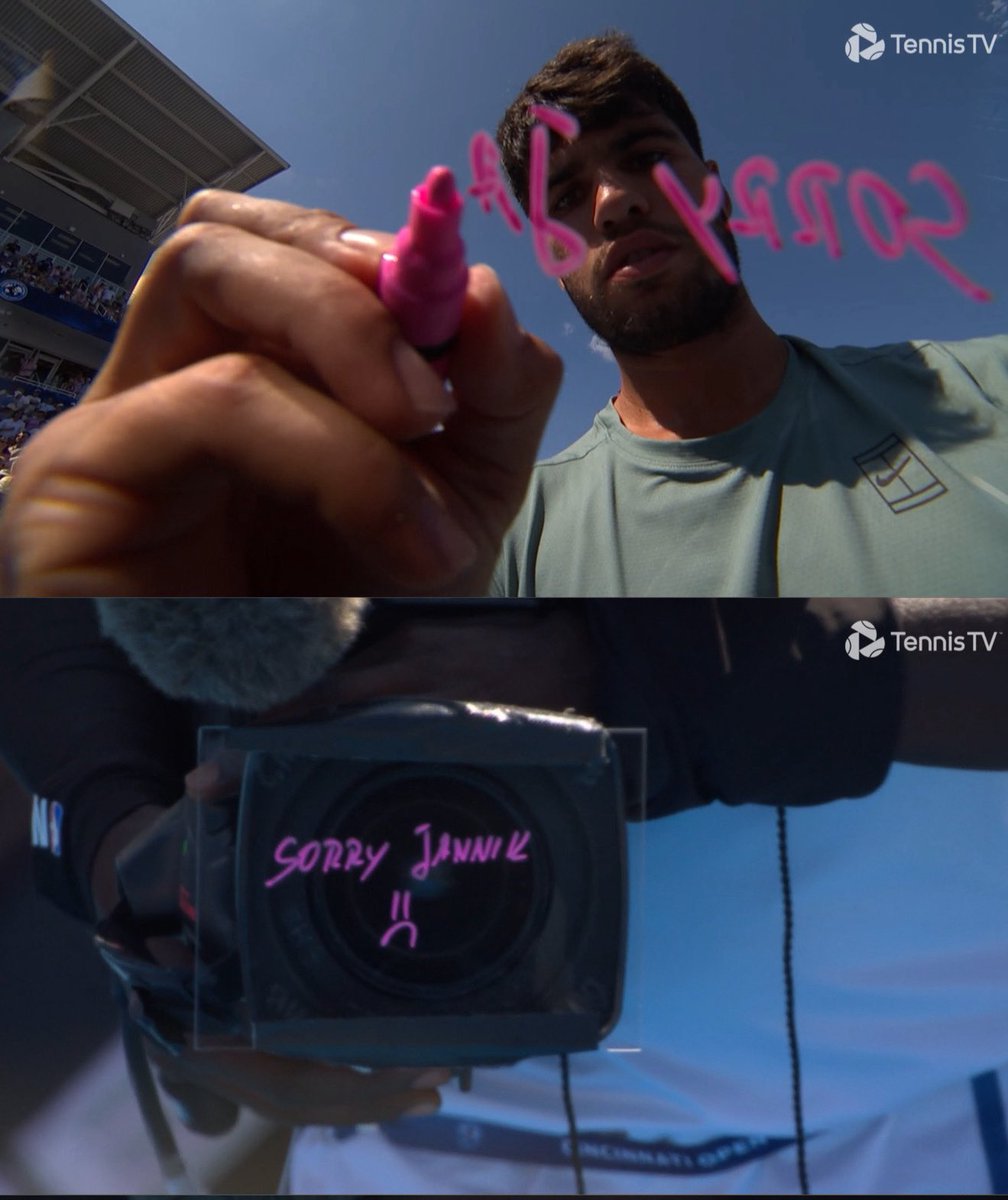 Carlitos. 🥹

#czasnatenis