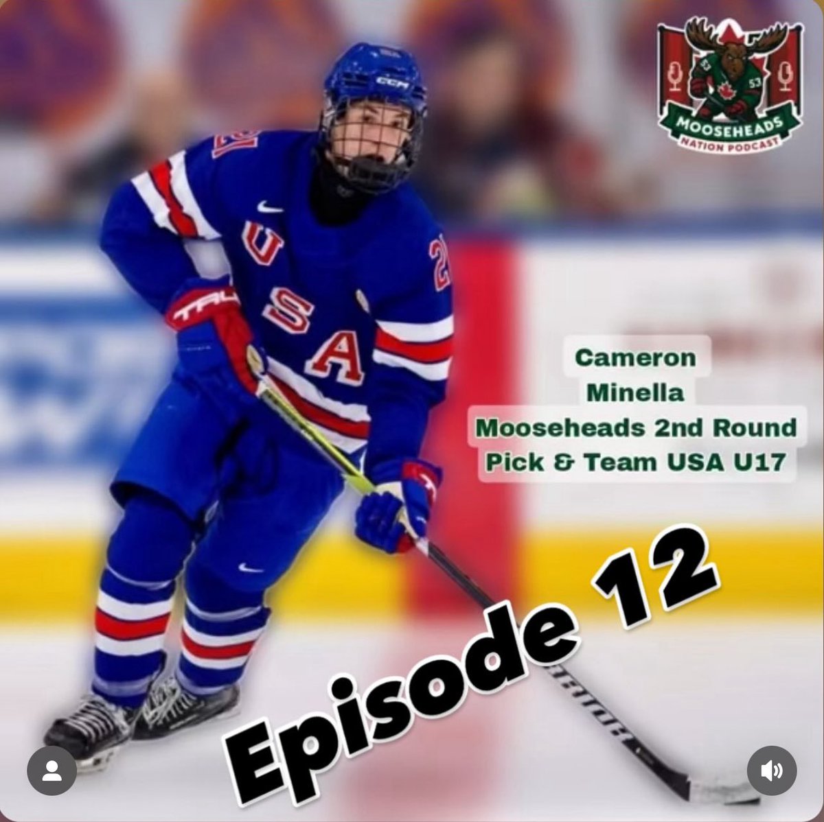 Mooseheads Nation Podcast (@mooseheadnation) on Twitter photo Episode 12 : Interview with Cameron Minella. USA U17 4 Nations & <a href="/HFXMooseheads/">Halifax Mooseheads</a> 2nd round pick 21st overall. podcasts.apple.com/ca/podcast/moo… Episode 12 : Interview with Cameron Minella. USA U17 4 Nations & <a href="/HFXMooseheads/">Halifax Mooseheads</a> 2nd round pick 21st overall. podcasts.apple.com/ca/podcast/moo…