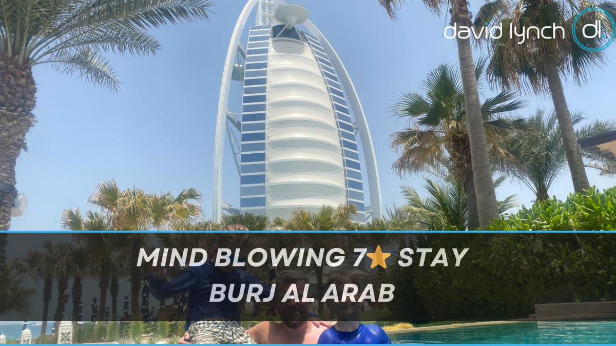 DavidLynch_'s tweet image. NEW VLOG - Prob my favourite since vlog we started the YouTube channel . 

Mind blowing stay at the worlds only 7 star hotel 

youtu.be/RVP-qDt5O18?si…