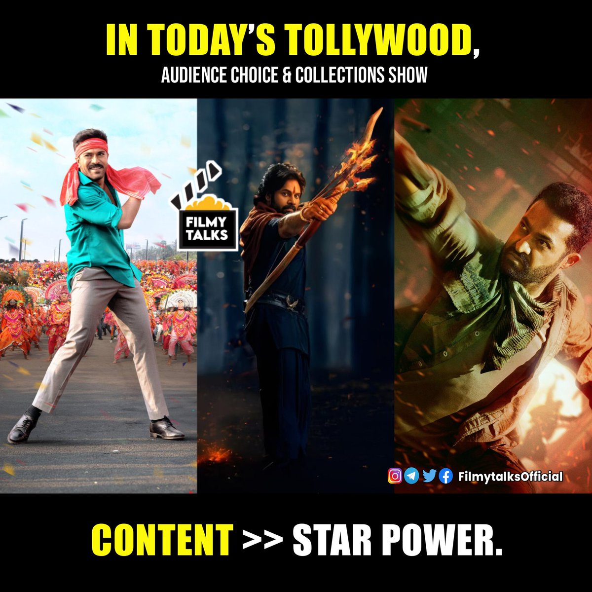 FilmytalksOffi's tweet photo. #GameChanger #WAR2 #HariHaraVeeraMallu https://t.co/VNX8fYIK5U