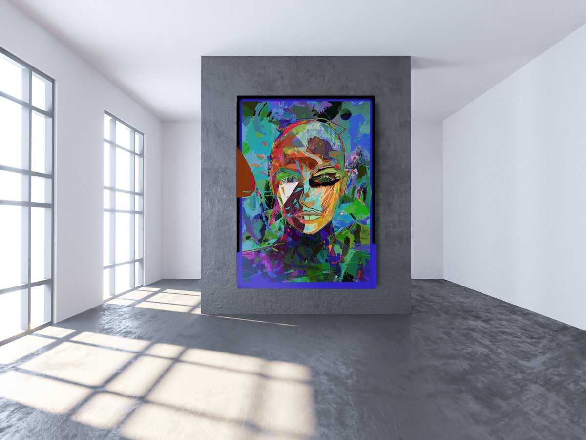 Mint of today, one of my personal favourite portraits "YUMAN".
Original sold in 2022, NFT 1/1 available <a href="/foundation/">Foundation 🌐</a> 

foundation.app/mint/eth/0xa8A…

#NFT #CONTEMPORARYART #EDITIONOF1