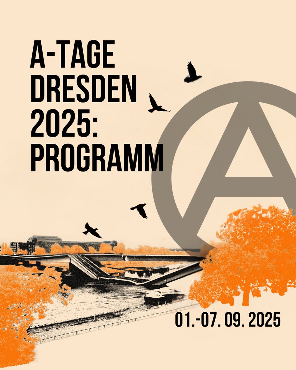 dresden_a's tweet photo. A-Tage Dresden 2025: Es ist so weit, unser Programm steht!!🔥

https://t.co/UiJ7QE1e0s

Wir haben auch in diesem Jahr ein wunderbares Programm gebastelt. https://t.co/FoxvmOIYx6