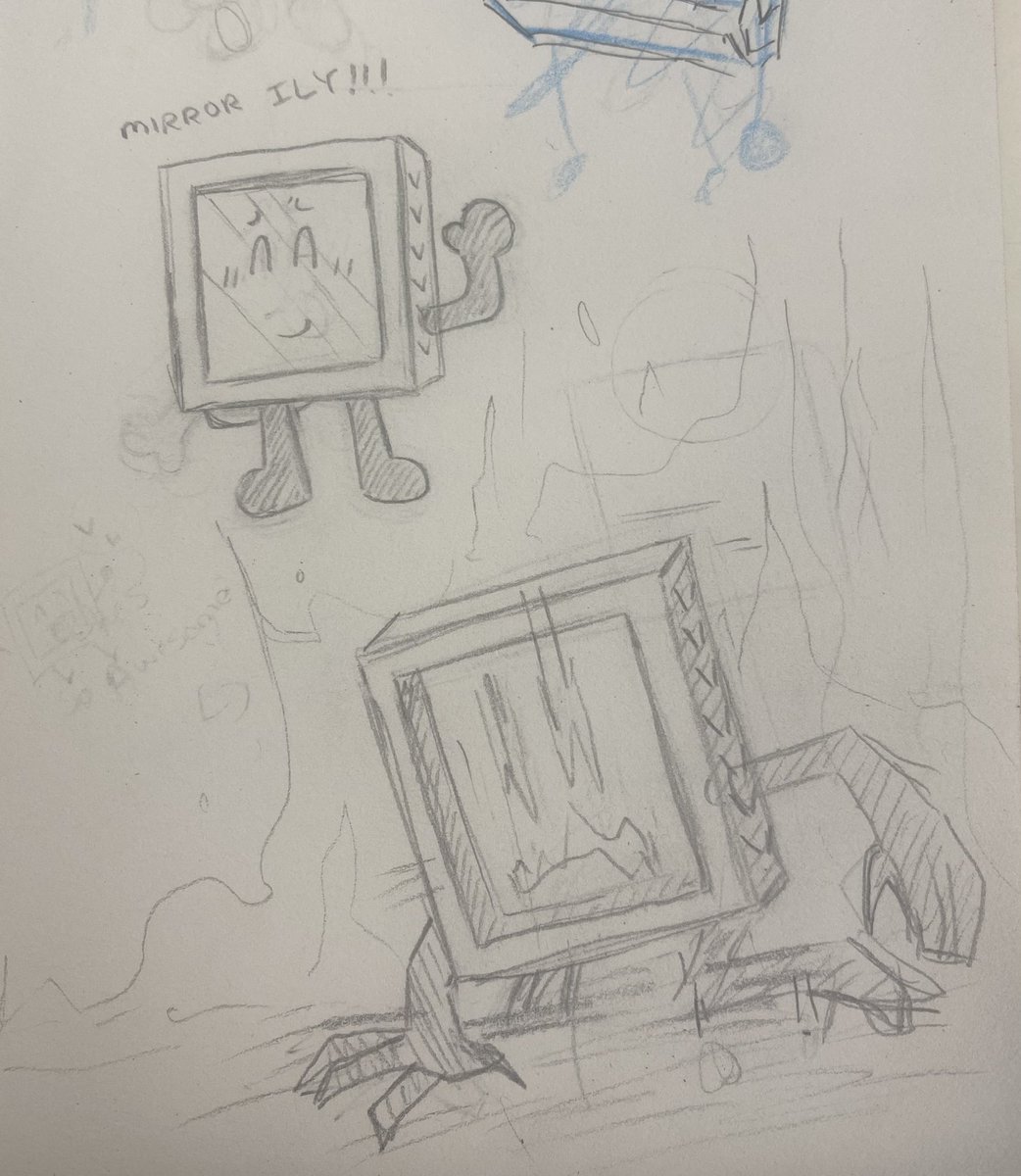 TrippyChai's tweet photo. Idk where I messed it up but I think it turned out alr Mirror doodle cuz I’m bored at school #efarcomic https://t.co/NU1NxtohYQ