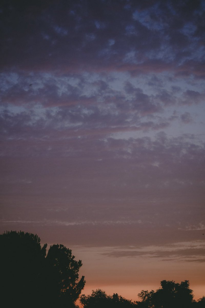 Un atardecer en El Rocío.
