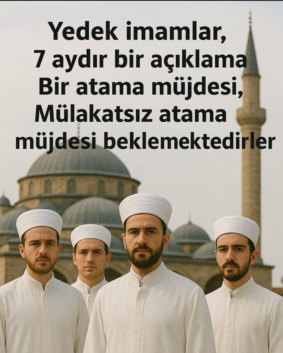 <a href="/evsenomer1/">Ömer EVSEN</a> Diyanet İşleri Başkanlığı’na sesleniyoruz: Yedek listede bekleyen imamlar artık görev başına gelmek istiyor. Kurumun ihtiyacı da, bizim sabrımız da ortada. Adaletli bir atama bekliyoruz.