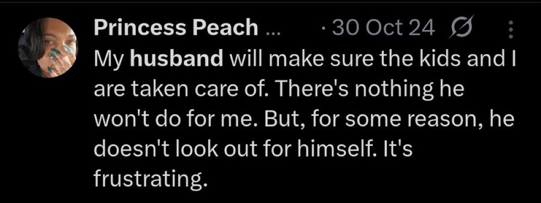 The same women you spend all your life watching out for when you neglect yourself can turn back and say you’re nothing but a piece of shitt at any point in time. Men, take good care of yourselves, put yourself first always. These women forget everything so soon.