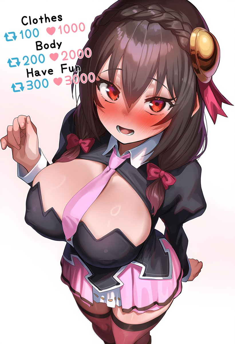 STOP_THINKINGAA's tweet image. #このすば
Yunyun/ゆんゆん
Retweet Challenge💘
▼Tap後に長押し4Kを読み込む