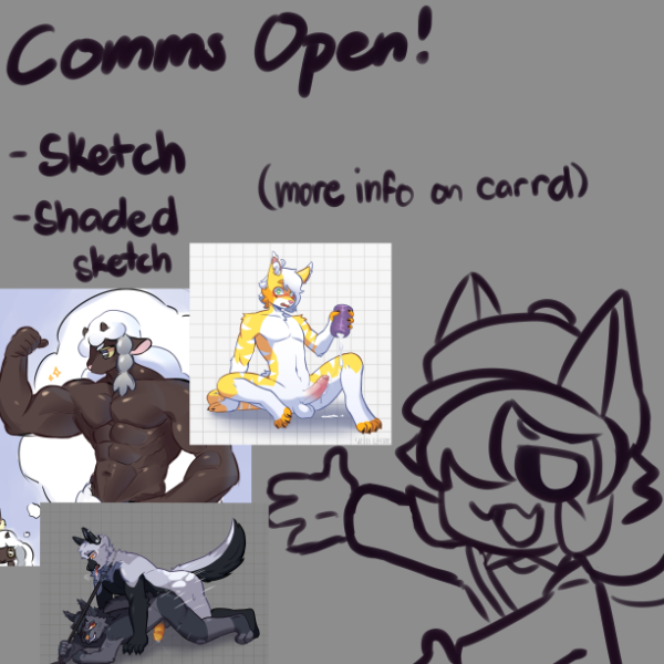 hallo i hav comms open 🤠wanna hav a bit of funds before college starts next month

(retweets much appreciated!)