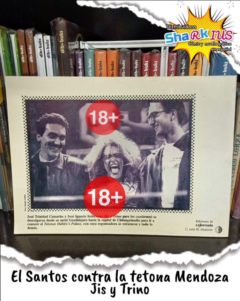 Título: El Santos contra la Tetón Mendoza Vol.2  
Autores: <a href="/jismonero/">JIS</a> y <a href="/trinomonero/">trino camacho</a>
Editorial: Ediciones La Jornada
Precio: $500
Pasta blanda
Año: 1992 

Hacemos envíos a todo 🇲🇽 o visitanos en nuestra tienda del metro Zapata de lun a vie de 11am a 8pm y sáb de 12pm a 8pm