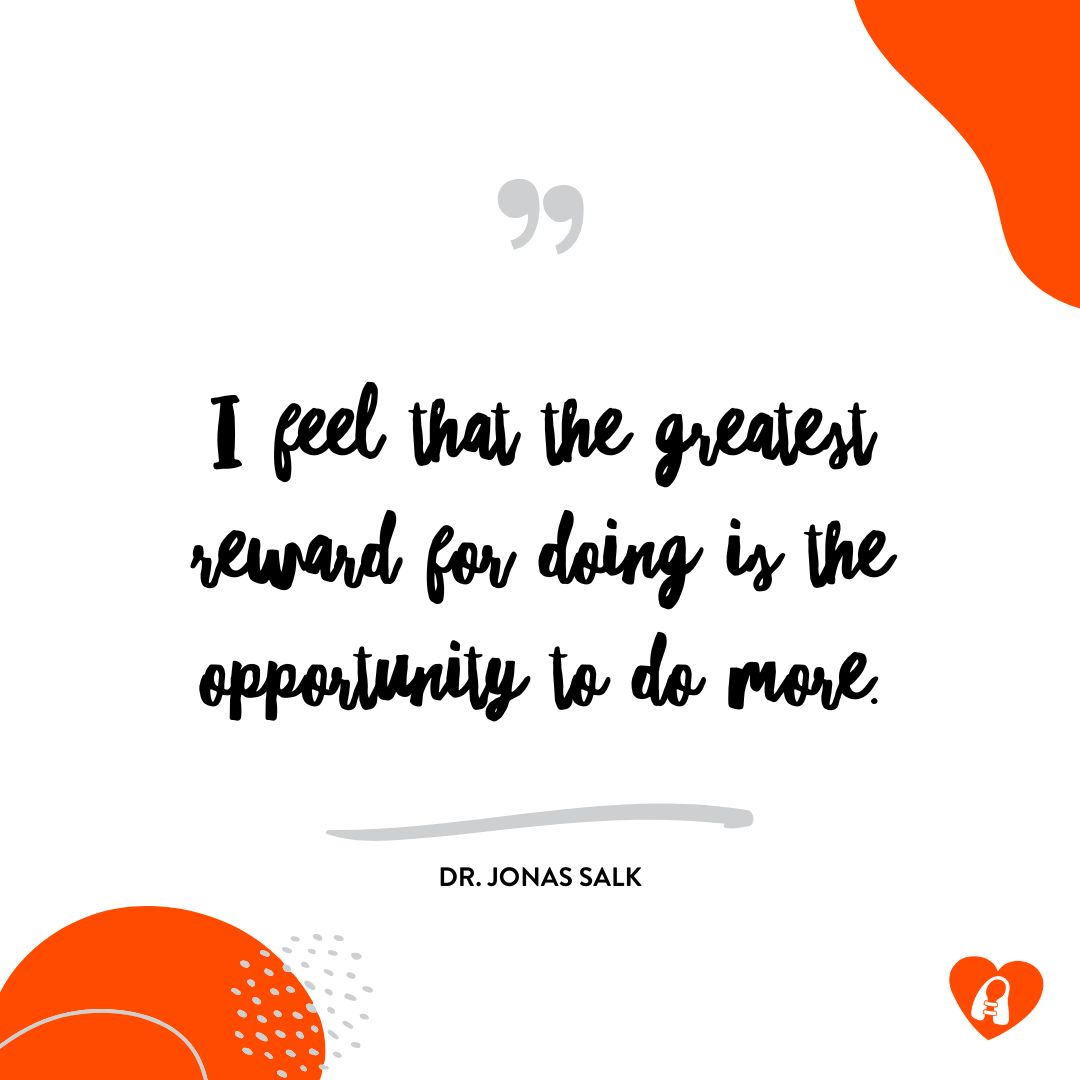 The true gift of giving is the ability to continue giving. The more we help, the more we realize our own capacity to make a difference. 

#GiveMore #KeepGiving #EndlessOpportunities