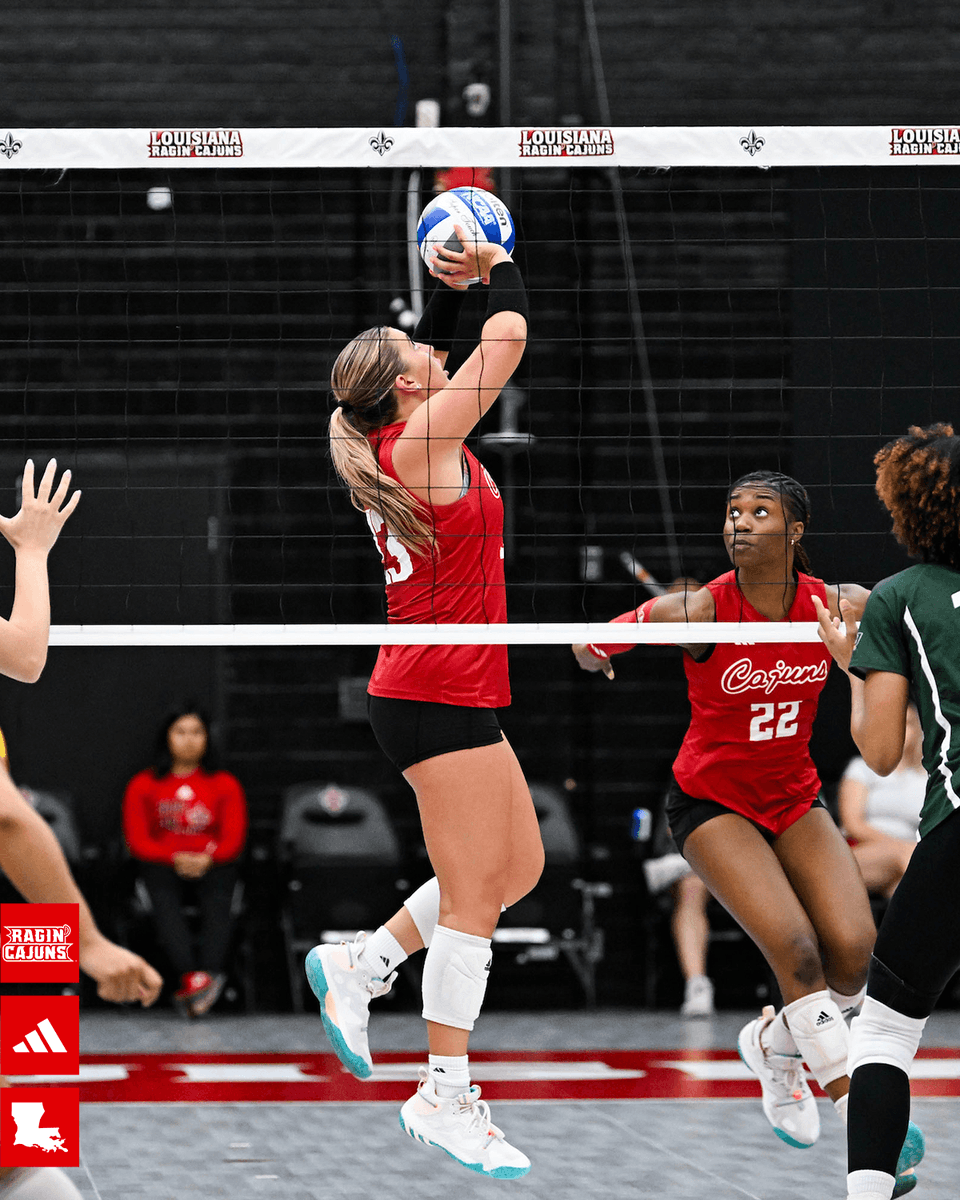 Louisiana Ragin’ Cajuns® Volleyball tweet media